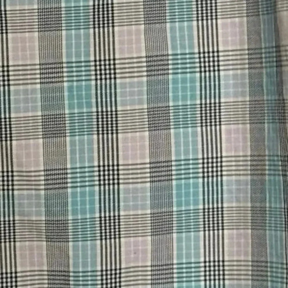 Peter Millar Button Up Shirt Mens Large Blue/Lavendar  Long Sleeve - Picture 4 of 7